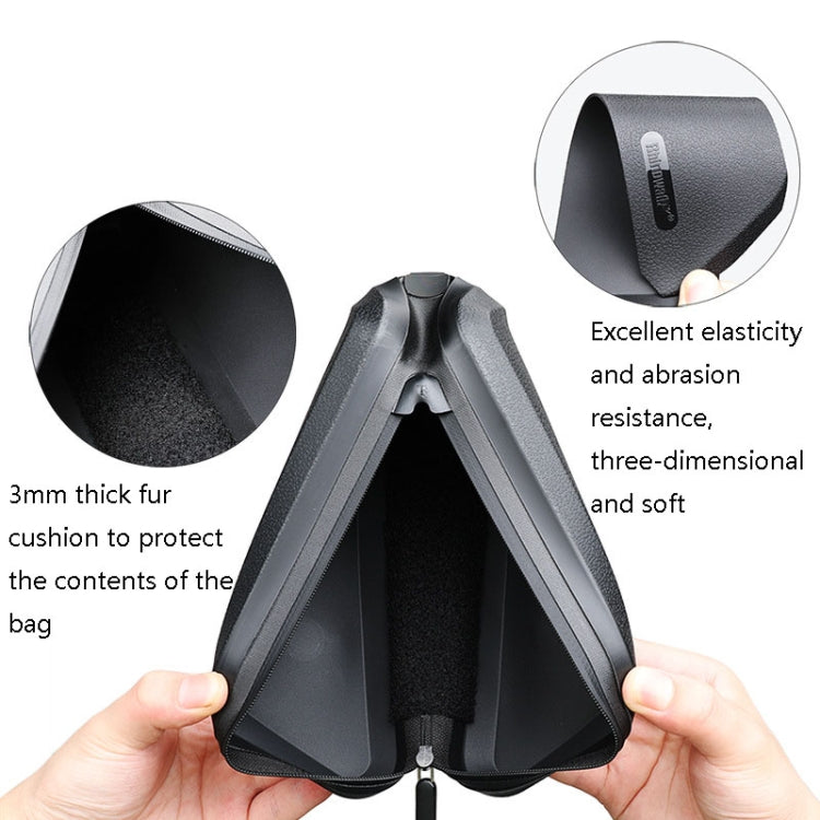 Rhinowalk K30 Waterproof Bicycle Top Tube Package Mountain Bike Hard Shell Front Beam Bag, K30