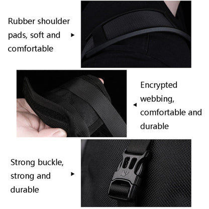 Rhinowalk Riding Equipment Bicycle Rear Bag, RK6200B Matt Black, RK6201B Full black