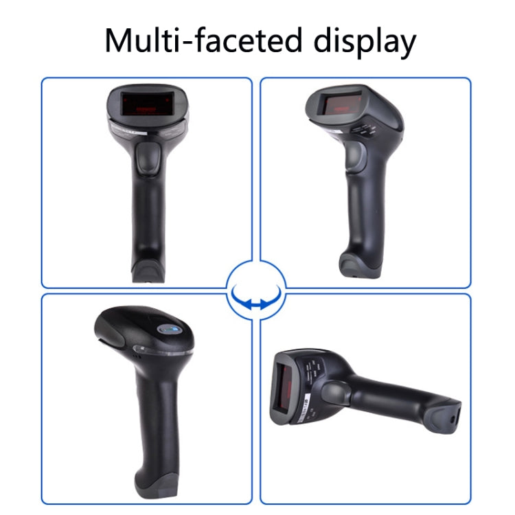 NETUM F6 Anti-Slip And Anti-Vibration Barcode Scanner, Model: Wired Red Light, Wired Laser, Wireless Laser, Wired Red Light, Wireless Red Light