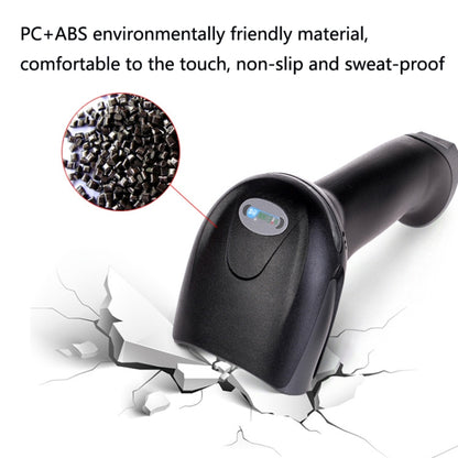 NETUM F6 Anti-Slip And Anti-Vibration Barcode Scanner, Model: Wired Red Light, Wired Laser, Wireless Laser, Wired Red Light, Wireless Red Light