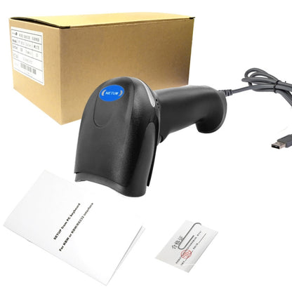 NETUM F6 Anti-Slip And Anti-Vibration Barcode Scanner, Model: Wired Red Light, Wired Laser, Wireless Laser, Wired Red Light, Wireless Red Light