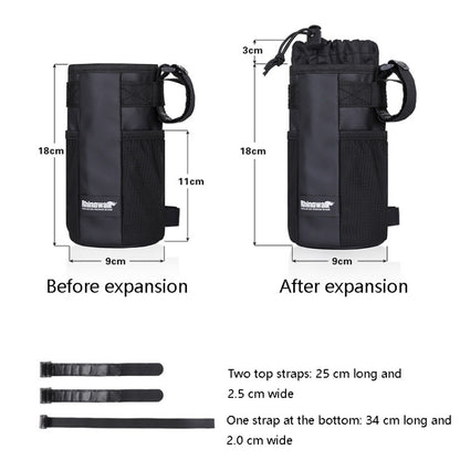 Rhinowalk RK9100B Riding Insulation Water Bottle Bag Portable Bicycle Kettle Tool Package, RK9100B
