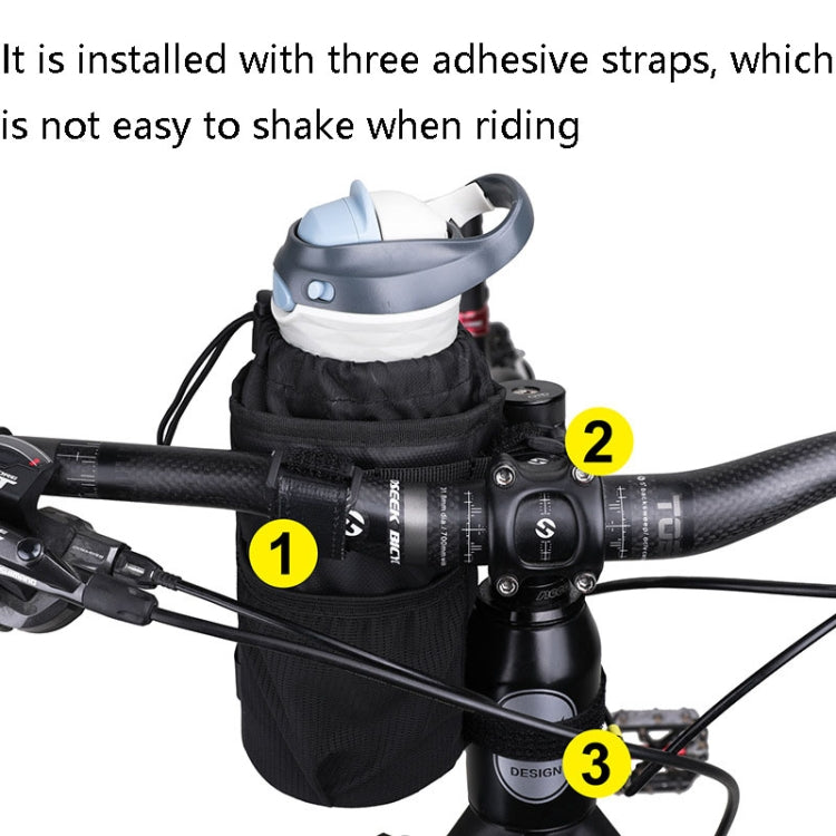 Rhinowalk RK9100B Riding Insulation Water Bottle Bag Portable Bicycle Kettle Tool Package, RK9100B