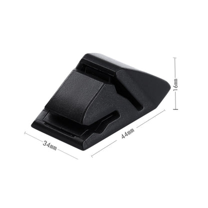 4 PCS Car Card Fixed Base Temporary Parking Card Clip Card Ticket Storage Clip, Card Clip