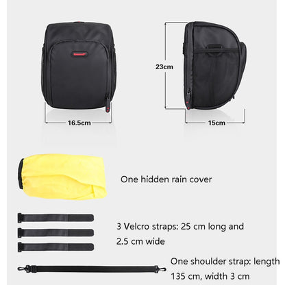 Rhinowalk TF920 Bicycle Handlebar Bag Multi-Function Big Capacity Bicycle Front Bag, TF920 (Bue), TF920 (Gray)