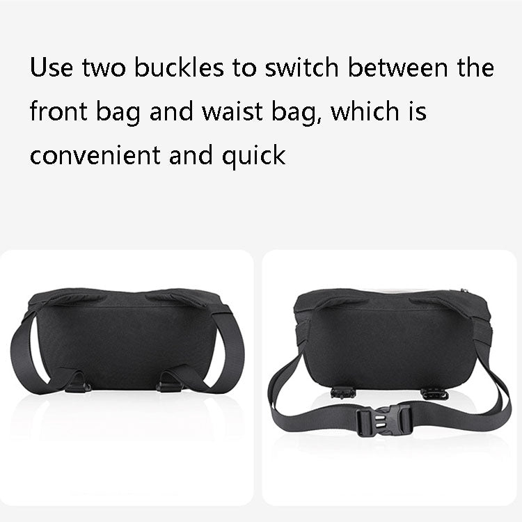 Rhinowalk X21923 Bicycle Front Hanging Bag Multi-Function Bike Waterproof Front Bag, X21923 (Matte Green), X21923 (Full Black)
