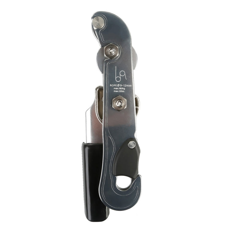 XINDA XD8604 Outdoor Hand Control Climbing Stop Descender Rappelling Descender, XINDA XD8604 (Silver)