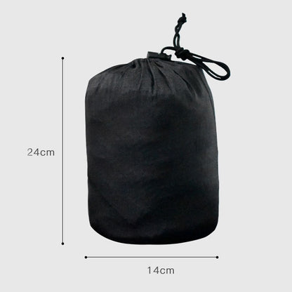 Outdoor Multi-person Hammock Large Sky Tree Tent Aerial Camping Hammock Triangle Hammock,, 2.9m Black