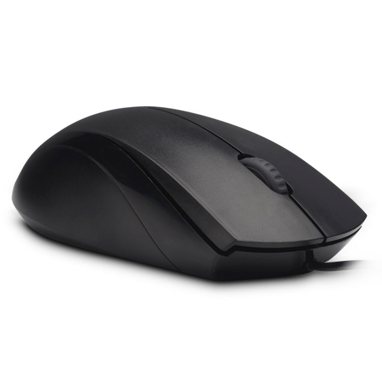Rapoo N1600 1000 DPI 3 Keys Office Business Silent Wired Mouse, Cable Length: 1.5m