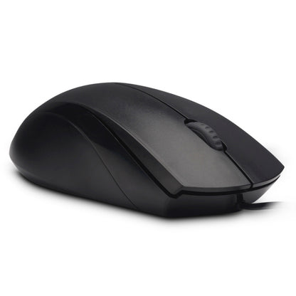 Rapoo N1600 1000 DPI 3 Keys Office Business Silent Wired Mouse, Cable Length: 1.5m