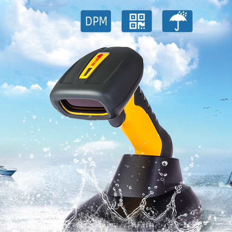 NETUM DPM Waterproof Industrial Barcode Scanner With Storage Barcode QR Code Scanner, Specification :, Wireless