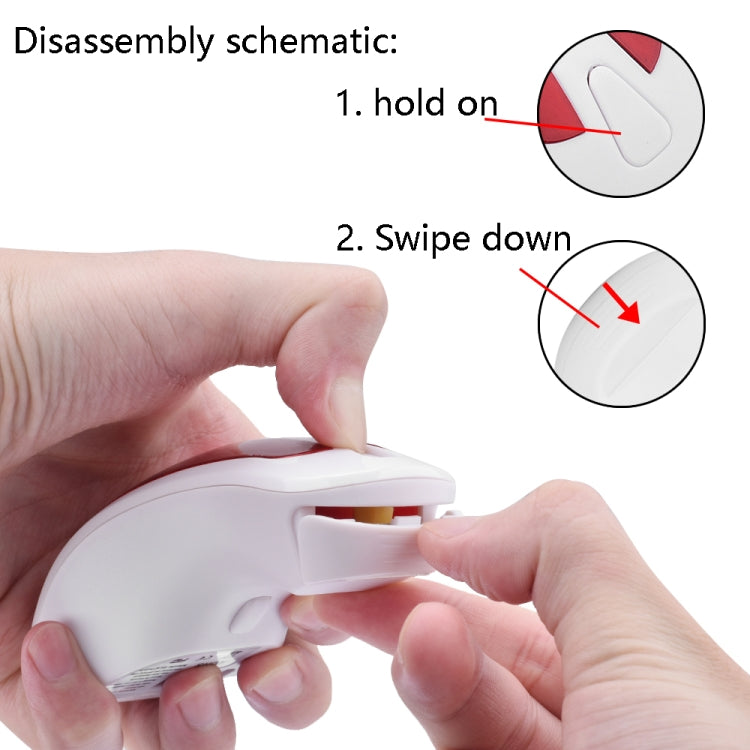 PR-01 1600 DPI 7 Keys Flying Squirrel Wireless Mouse 2.4G Gyroscope Game Mouse, Dark Blue, Black Purple, Black Red, Black Yellow, White Blue, White Green, White Red