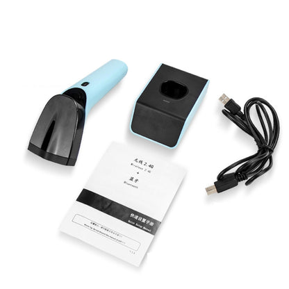 Handheld Barcode Scanner With Storage, Wired Red Light, Wireless Red Light, Wired Two-dimensional, Wireless Two-dimensional