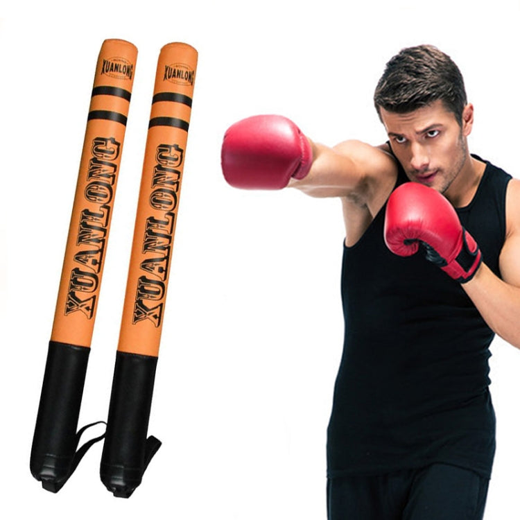 1 Pair XUANLONG PU Boxing Stick Target Sanda Stick Taekwondo Speed Training Equipment Fighting Reaction Target, Length: 57 Cm, 1 Pair Fluorescent Green, 1 Pair Cool Pink, 1 Pair Brightening Orange