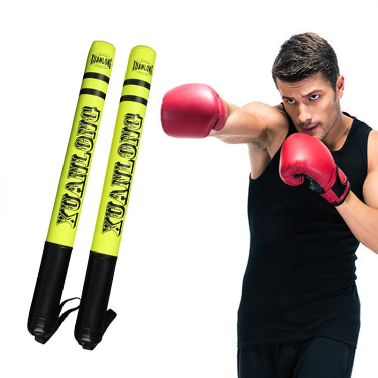 1 Pair XUANLONG PU Boxing Stick Target Sanda Stick Taekwondo Speed Training Equipment Fighting Reaction Target, Length: 57 Cm, 1 Pair Fluorescent Green, 1 Pair Cool Pink, 1 Pair Brightening Orange