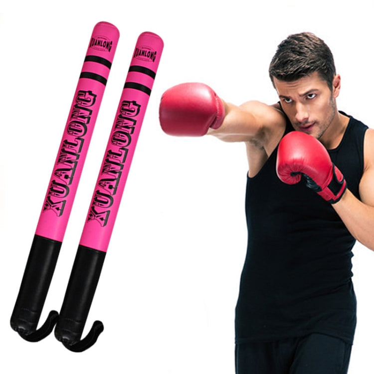 1 Pair XUANLONG PU Boxing Stick Target Sanda Stick Taekwondo Speed Training Equipment Fighting Reaction Target, Length: 57 Cm, 1 Pair Fluorescent Green, 1 Pair Cool Pink, 1 Pair Brightening Orange