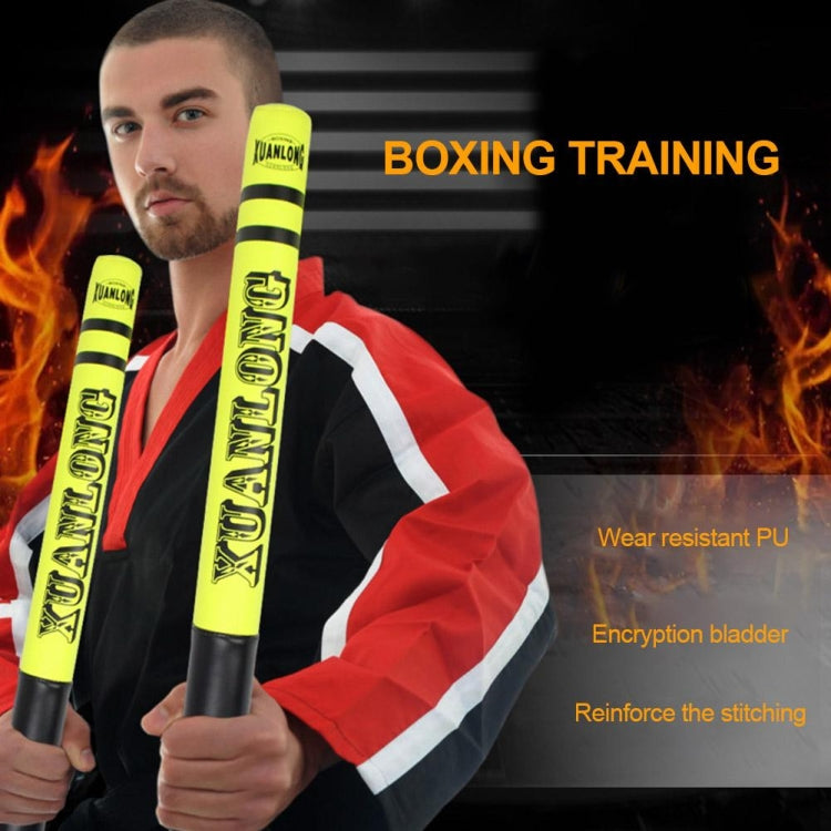 1 Pair XUANLONG PU Boxing Stick Target Sanda Stick Taekwondo Speed Training Equipment Fighting Reaction Target, Length: 57 Cm, 1 Pair Fluorescent Green, 1 Pair Cool Pink, 1 Pair Brightening Orange