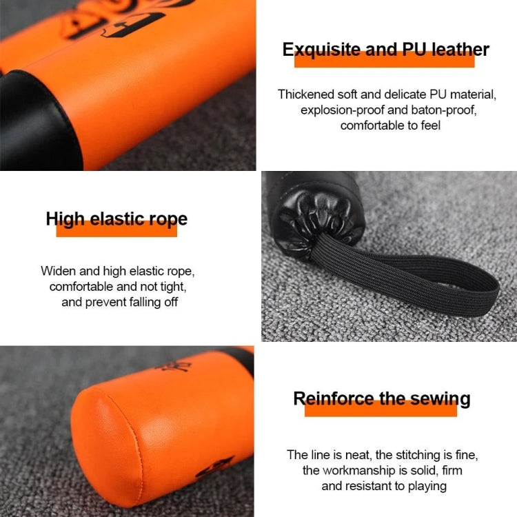 1 Pair XUANLONG PU Boxing Stick Target Sanda Stick Taekwondo Speed Training Equipment Fighting Reaction Target, Length: 57 Cm, 1 Pair Fluorescent Green, 1 Pair Cool Pink, 1 Pair Brightening Orange