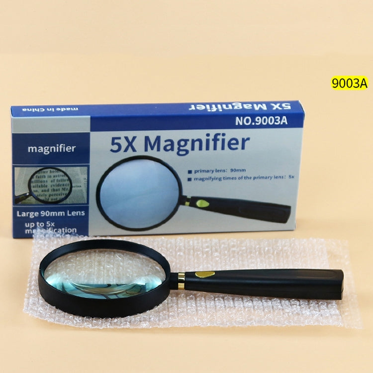 Children Science Education Elderly Reading Hand-Held Magnifying Glass, Specification: 110mm, 2pcs(90mm), 2pcs(75mm), 2pcs(110mm)