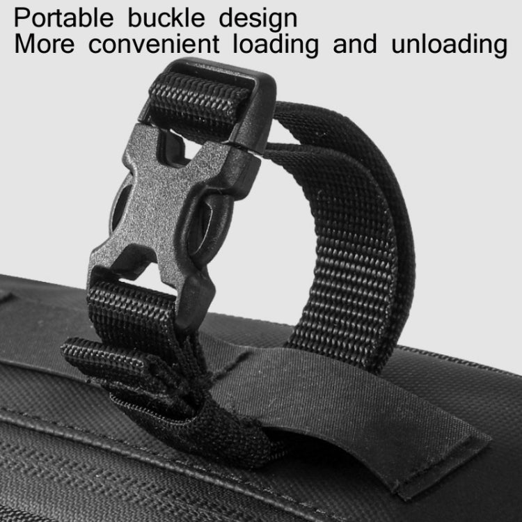 WEST BIKING 3L Bicycle Front Beam/Saddle Tail Bag Riding Diagonal Belt Bag, 3L