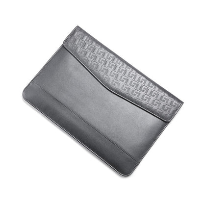 Horizontal  Embossed Notebook Liner Bag Ultra-Thin Magnetic Holster, 11 -12 inch, 13-14 inch, 14-15 inch, 13 inch