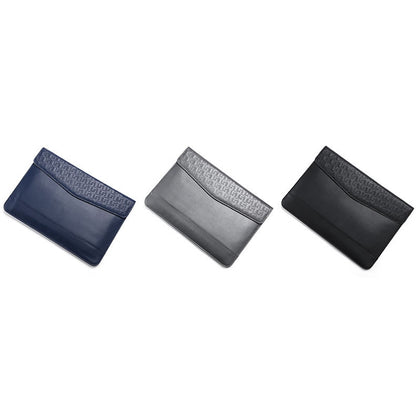 Horizontal  Embossed Notebook Liner Bag Ultra-Thin Magnetic Holster, 11 -12 inch, 13-14 inch, 14-15 inch, 13 inch