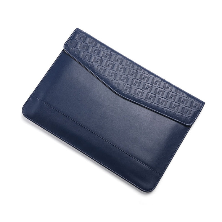 Horizontal  Embossed Notebook Liner Bag Ultra-Thin Magnetic Holster, 11 -12 inch, 13-14 inch, 14-15 inch, 13 inch