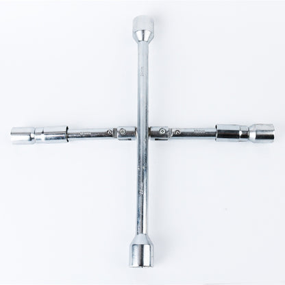 350mm Folding Cross Sleeve Car Tire Wrench, 350mm Folding Cross Wrench
