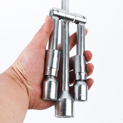 350mm Folding Cross Sleeve Car Tire Wrench, 350mm Folding Cross Wrench
