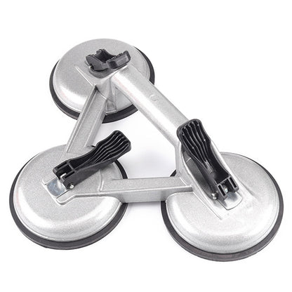 Aluminum Heavy-Duty Glass Suction Cup Hardware Tool, Three Claws