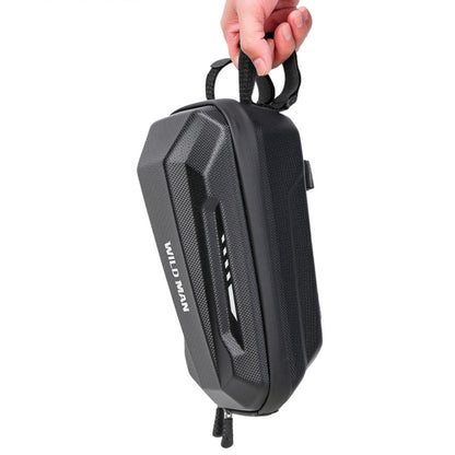 WILD MAN Electric Sooter Hard Shell EVA Front Bag Folding Bicycle Bag, 2L, 3L