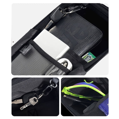 WILD MAN Electric Sooter Hard Shell EVA Front Bag Folding Bicycle Bag, 2L, 3L
