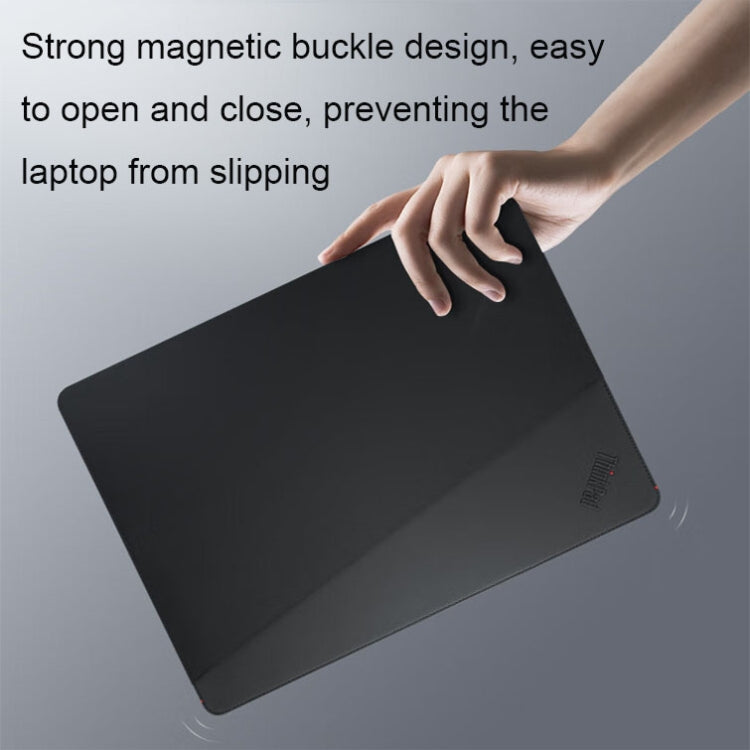 Lenovo ThinkPad Anti-Fall And Shock-Absorbing Magnetic Buckle Laptop Sleeve Bag, 13 inch, 14 inch