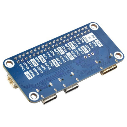 Waveshare 25506 RP2040-PiZero Development Board, Based On Raspberry Pi RP2040, 264KB SRAM And 16MB, RP2040-PiZero with Pinheader