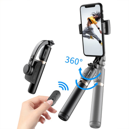 CYKE Q08 Anti-Shake Gimbal Bluetooth Selfie Stick Handheld Phone Live Tripod, No light Version