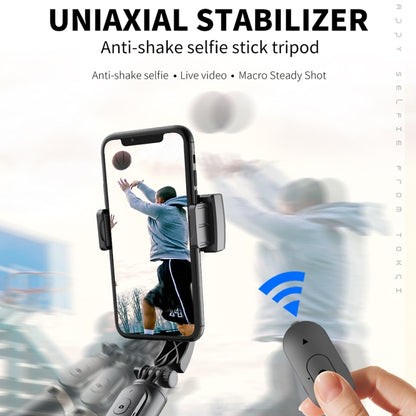 CYKE Q08 Anti-Shake Gimbal Bluetooth Selfie Stick Handheld Phone Live Tripod, No light Version