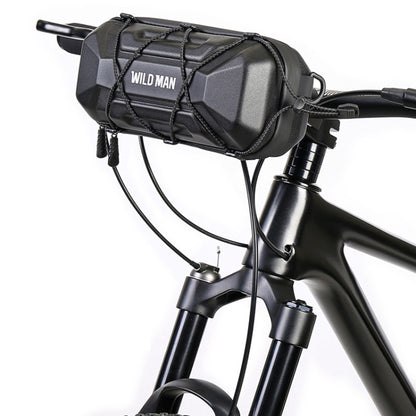 WILD MAN XT17 2L Bicycle EVA Hard Shell Front Bag Outdoor Cycling Handlebar Bag, XT17