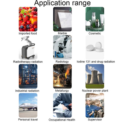 Nuclear Radiation Detector Radioactive Environment αβγX-Ray Detector, GM100, GM100A