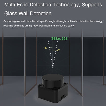Waveshare 24782 DTOF Laser Lidar Sensor STL27L, 360 Degree Omni-Directional Lidar, UART Bus, 24782