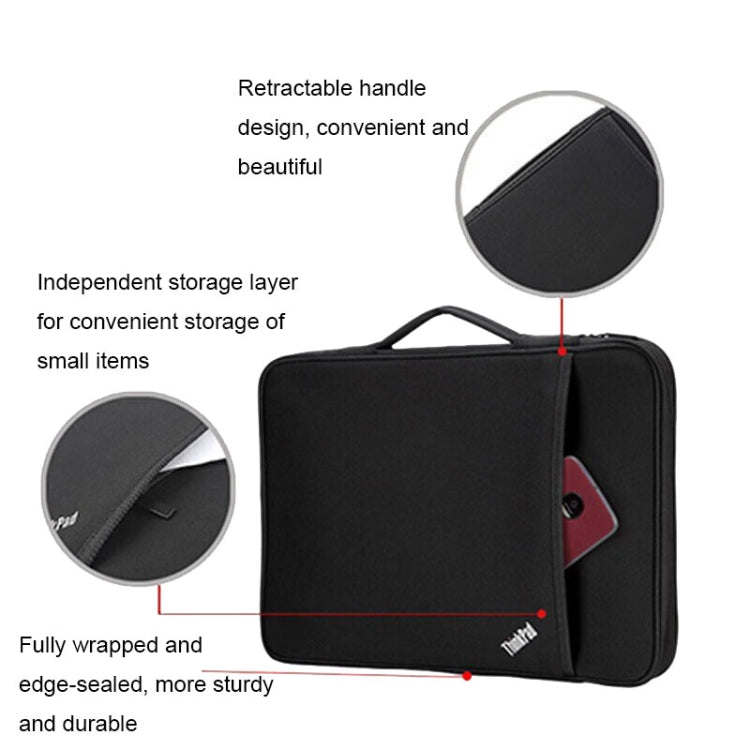 Lenovo ThinkPad Shock-Resistant And Drop-Proof Business Laptop Inner Bag, 13 inch, 14 inch, 15 inch