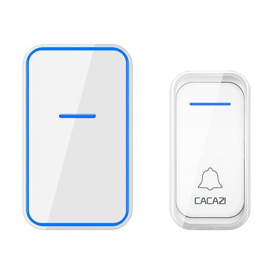 CACAZI Home Smart Digital Wireless Doorbell Remote Electronic Doorbell Elderly Pager, US Plug, EU Plug, UK Plug