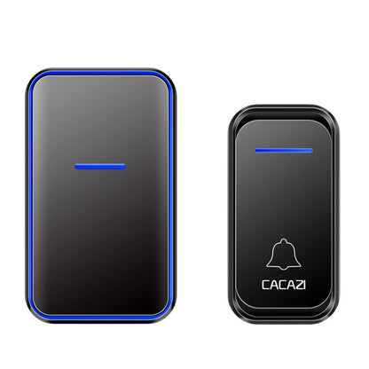 CACAZI Home Smart Digital Wireless Doorbell Remote Electronic Doorbell Elderly Pager, US Plug, EU Plug, UK Plug