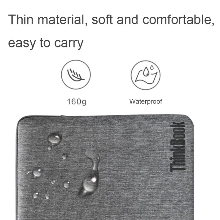 Lenovo ThinkBook Durable Waterproof Inner Sleeve For 13-14 Inch Laptop, ThinkBook 13-14 Inch