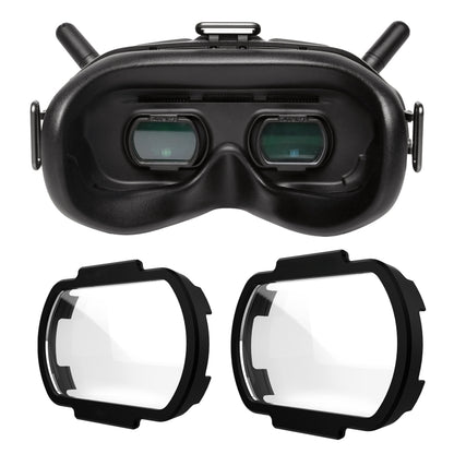 Sunnylife FV-Q9334 2 PCS Myopia Lens Nearsighted Corrective Aspherical Lens for DJI FPV Goggles V2, 100 Degree, 150 Degree, 200 Degree, 250 Degree, 300 Degree, 350 Degree, 400 Degree, 450 Degree, 500 Degree, 550 Degree, 600 Degree, 700 Degree, 800 Degree