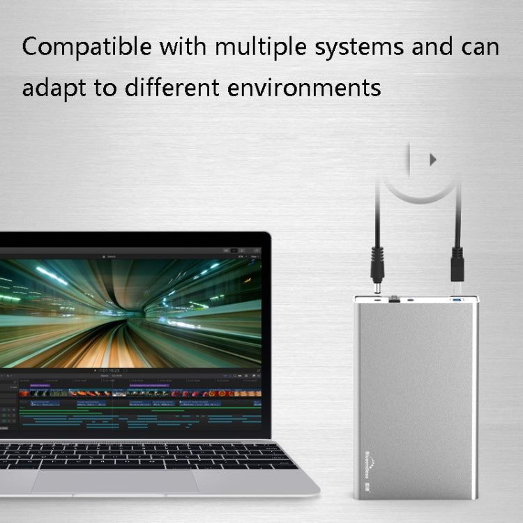Blueendless U35Q 3.5 Inch Full Metal Mobile Hard Disk Box Type-C/Usb3.0 SATA Serial Desktop PC External Hard Disk Box, US Plug (USB 3.0 ), EU Plug (USB 3.0 ), UK Plug (USB 3.0 ), AU Plug (USB 3.0 ), US Plug (TYPE-C), EU Plug (TYPE-C), UK Plug (TYPE-C)...