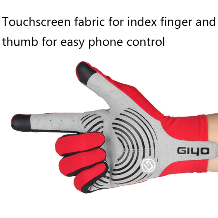 GIYO S-02 Bike Riding Long-finger Gloves, S, M, L, XL, XXL
