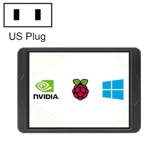 Waveshare 8 Inch 2K IPS 1536×2048 Optical Bonding Toughened Glass Panel Touch Display, US Plug, EU Plug, UK Plug