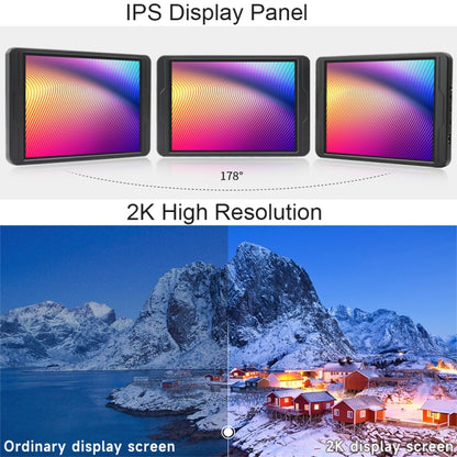 Waveshare 8 Inch 2K IPS 1536×2048 Optical Bonding Toughened Glass Panel Touch Display, US Plug, EU Plug, UK Plug