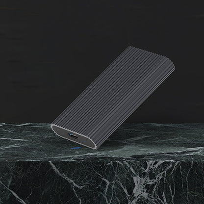 Blueendless M3T MSATA Mobile Hard Disk Box TYPE-C Transfer USB3.1 Notebook Solid Hard Disk Box, Blueendless