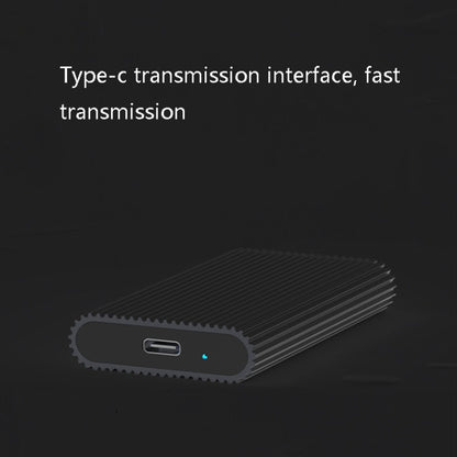 Blueendless M3T MSATA Mobile Hard Disk Box TYPE-C Transfer USB3.1 Notebook Solid Hard Disk Box, Blueendless